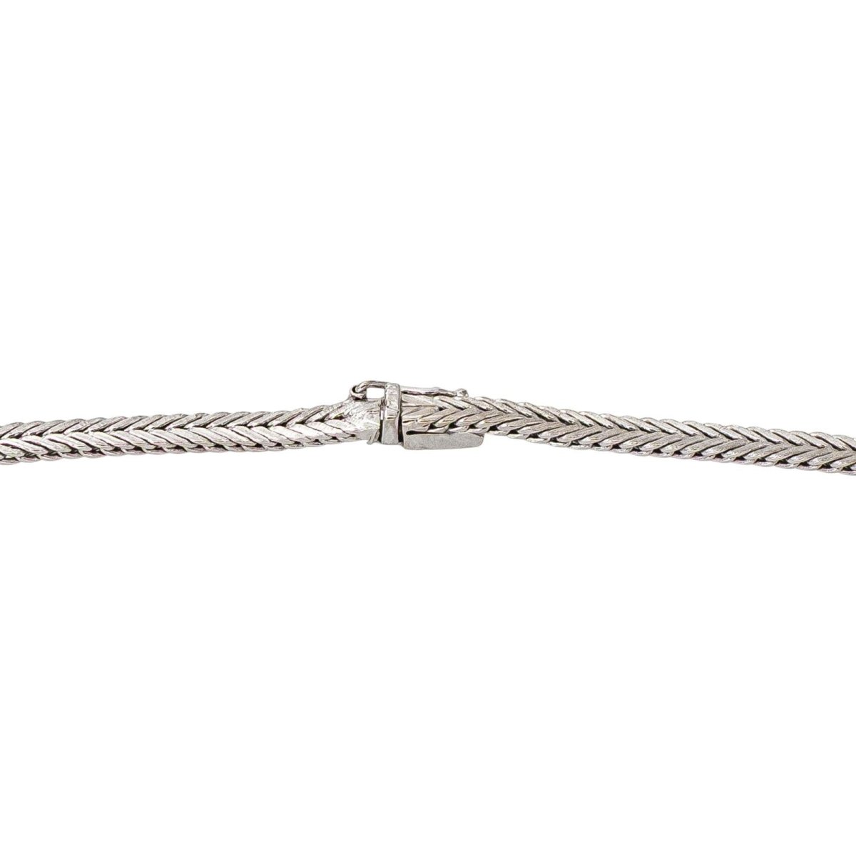 Collier en or blanc et diamants - Castafiore