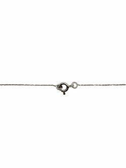 Collier en or blanc, saphir et diamants - Castafiore