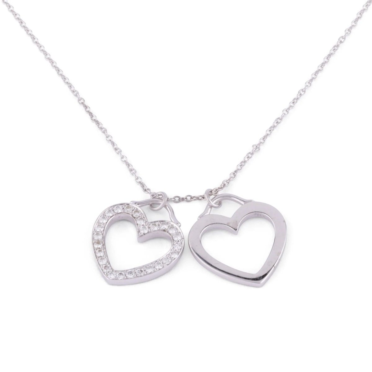 Collier en or gris et diamant de la maison Tiffany & Co - Castafiore