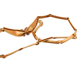 Collier en or jaune et diamants - Castafiore