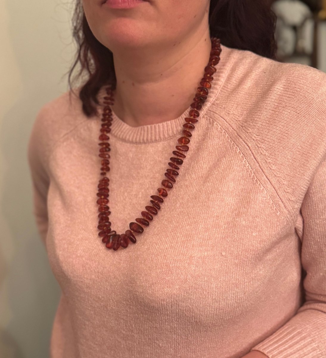 Collier En Perle d'Ambreflag - Castafiore
