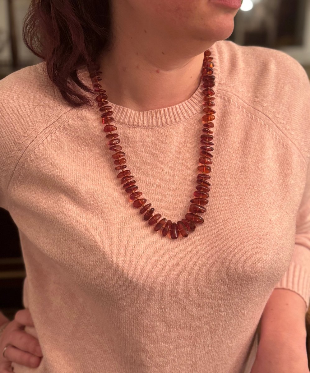 Collier En Perle d'Ambreflag - Castafiore