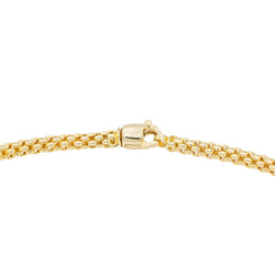 Collier FOPE Maille pop corn en or jaune - Castafiore