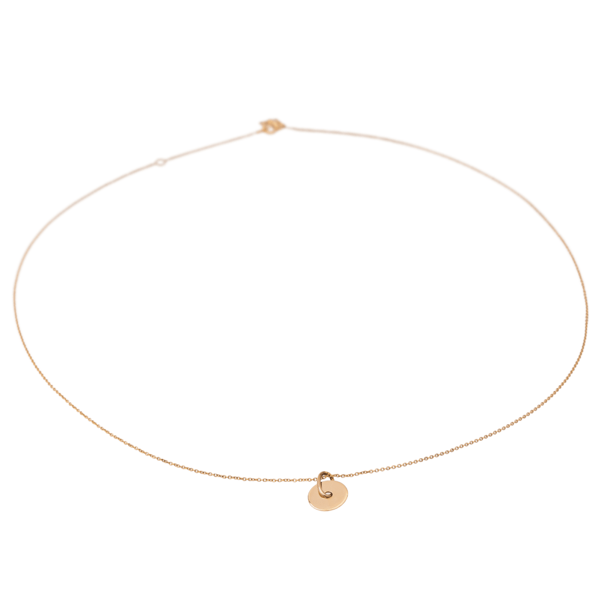 Collier GINETTE NY "Donut" en or rose - Castafiore