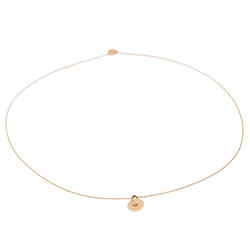 Collier GINETTE NY "Donut" en or rose - Castafiore