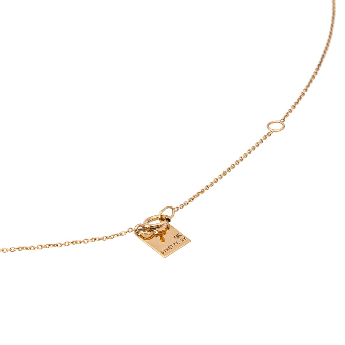 Collier GINETTE NY "Donut" en or rose - Castafiore