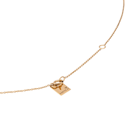Collier GINETTE NY "Donut" en or rose - Castafiore