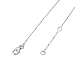 Collier Graphique Or blanc Diamant - Castafiore