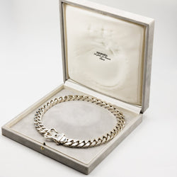 Collier HERMÈS "Boucle Sellier" en argent - Castafiore