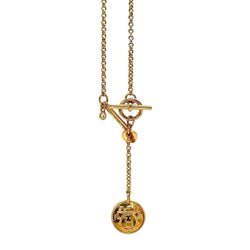 Collier HERMÈS "Ex - Libris" en or rose - Castafiore