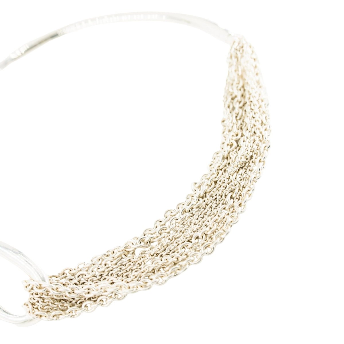 Collier HERMÈS "Licol" en argent - Castafiore