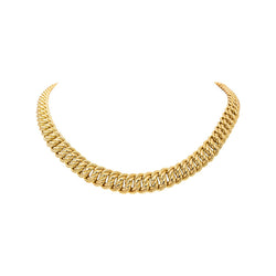 Collier Maille Américaine Or jaune - Castafiore