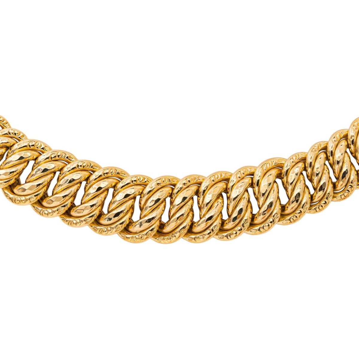 Collier Maille Américaine Or jaune - Castafiore