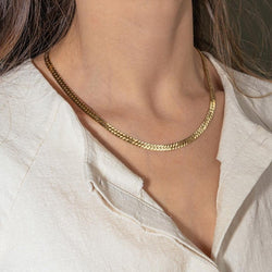 Collier Maille anglaise Or jaune - Castafiore