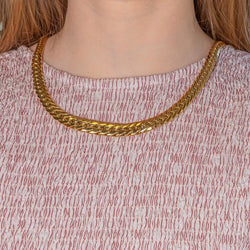 Collier Maille anglaise Or jaune - Castafiore