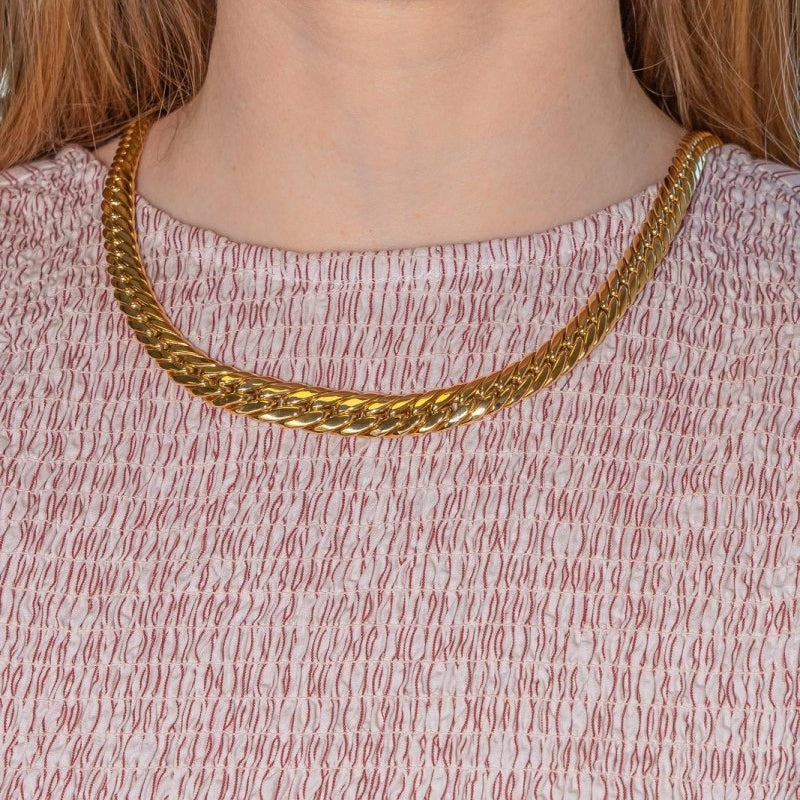 Collier Maille anglaise Or jaune - Castafiore