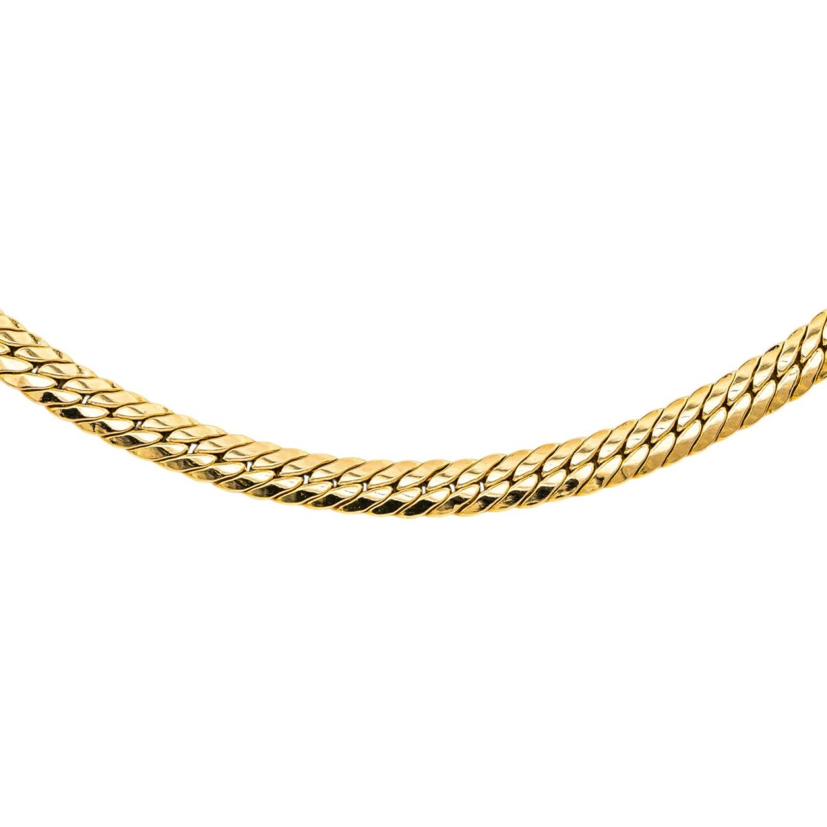 Collier Maille anglaise Or jaune - Castafiore