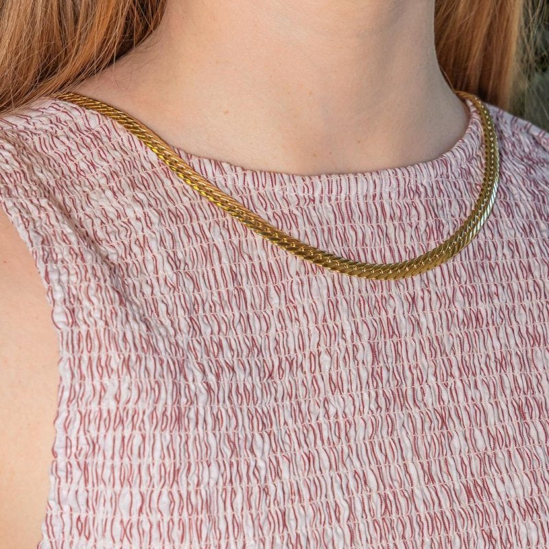 Collier Maille anglaise Or jaune - Castafiore