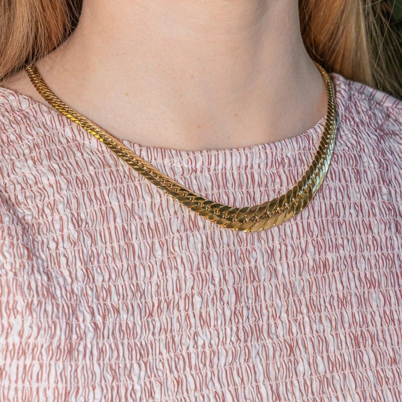 Collier Maille anglaise Or jaune - Castafiore