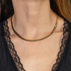 Collier Maille anglaise Or jaune - Castafiore