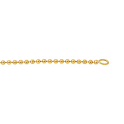 Collier Maille boule Or jaune - Castafiore