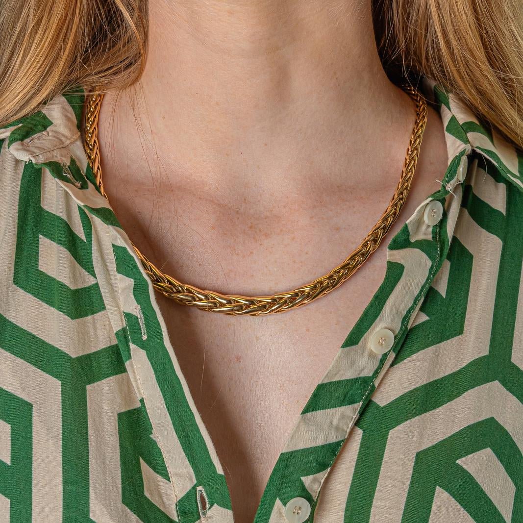 Collier Maille CAPLAIN en or jaune - Castafiore