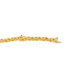Collier Maille CAPLAIN en or jaune et saphir - Castafiore