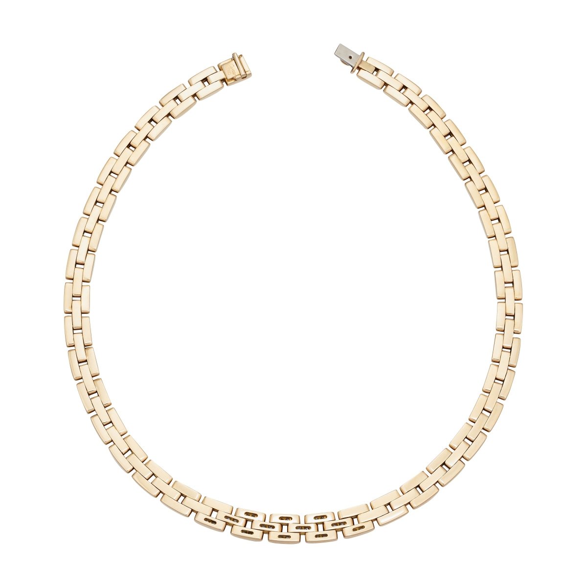 Collier Maille CARTIER "Panthère" en or jaune et diamants - Castafiore