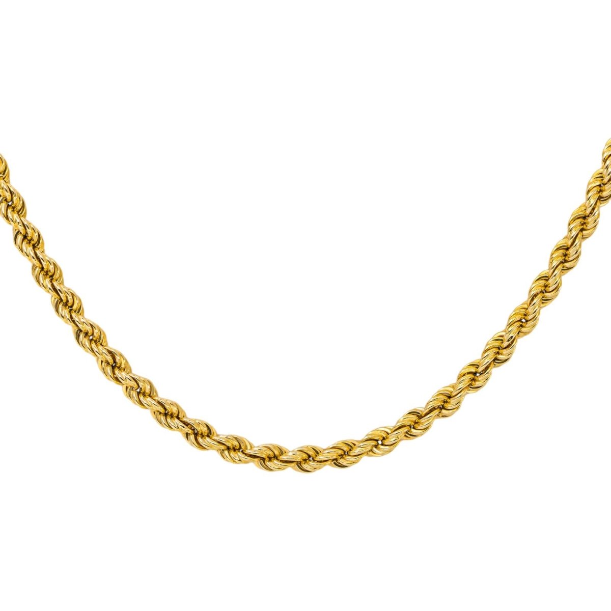 Collier Maille Corde Or jaune - Castafiore