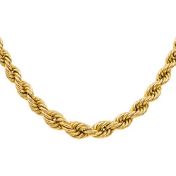 Collier Maille corde Or jaune - Castafiore