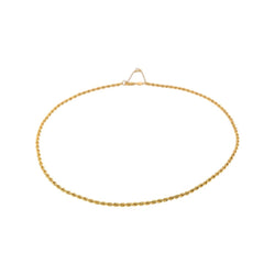 Collier Maille Corde Or jaune - Castafiore