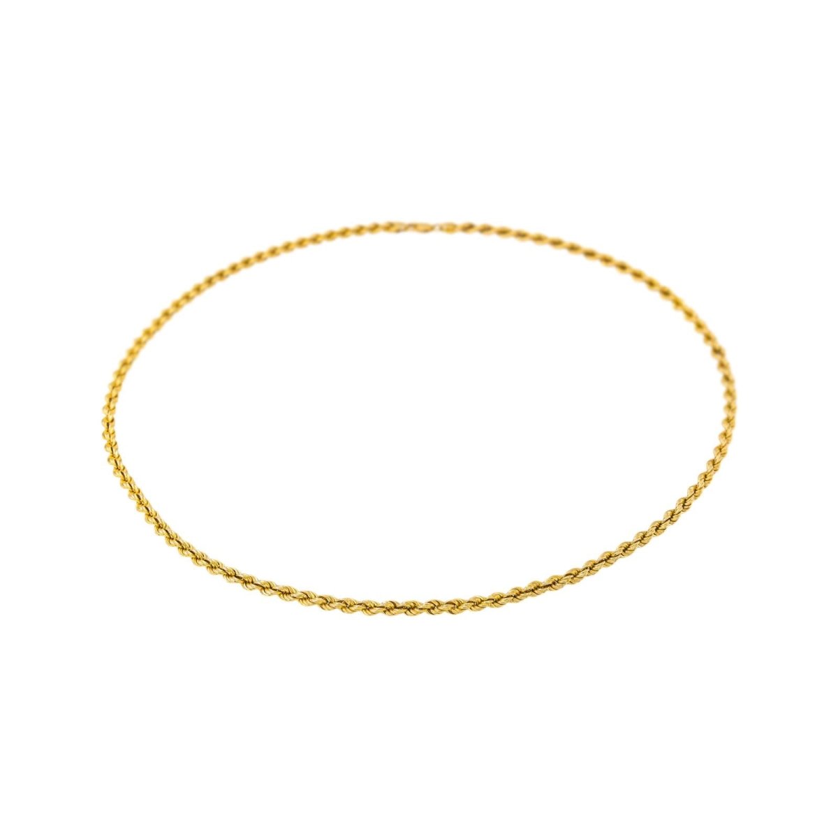 Collier Maille Corde Or jaune - Castafiore