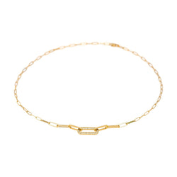 Collier Maille DINH VAN en or jaune et diamants - Castafiore