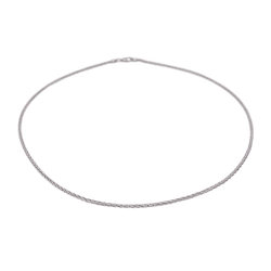 Collier Maille en or blanc - Castafiore