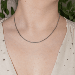 Collier Maille en or blanc - Castafiore