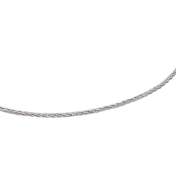 Collier Maille en or blanc - Castafiore