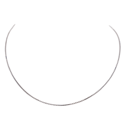 Collier Maille en or blanc - Castafiore
