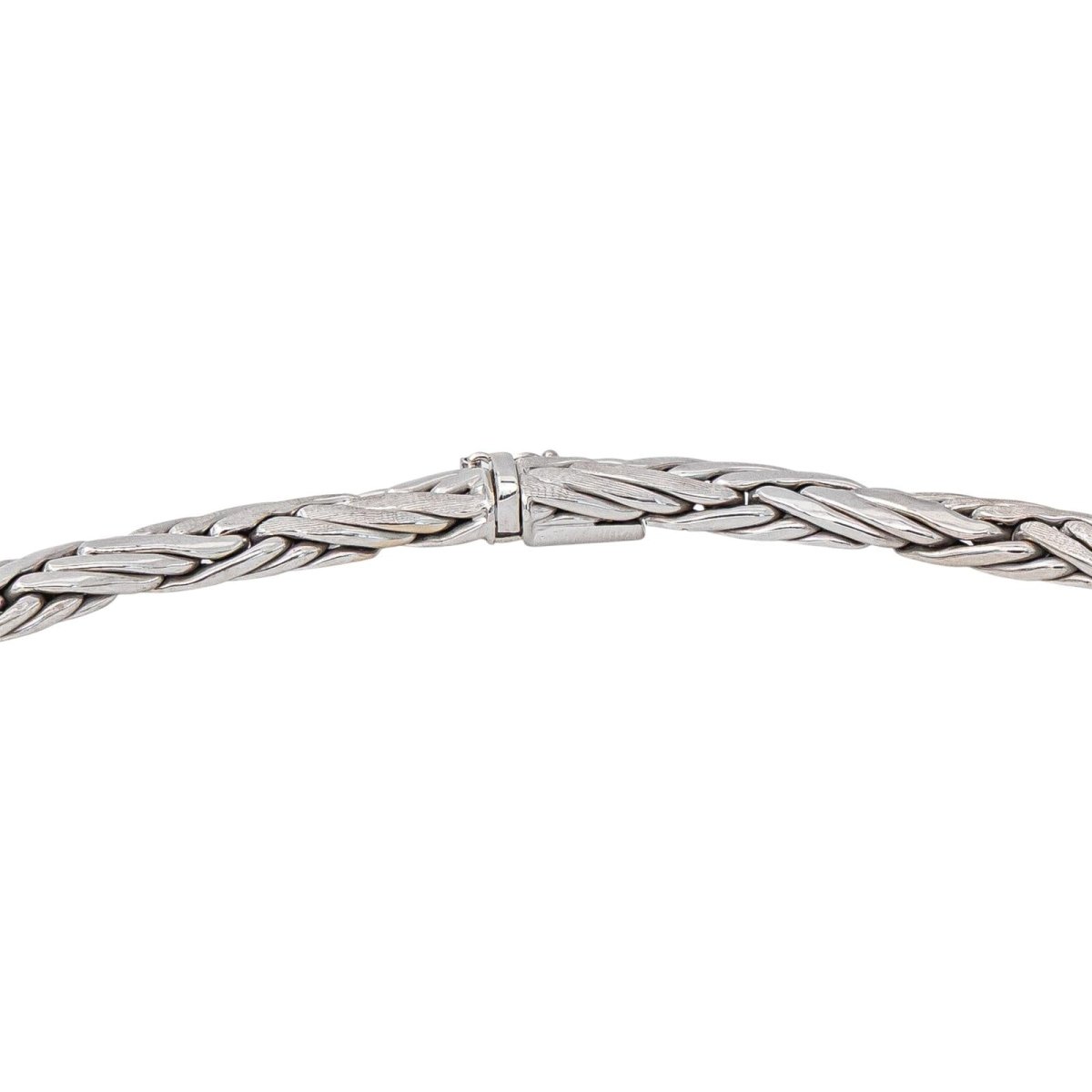 Collier Maille en or blanc - Castafiore