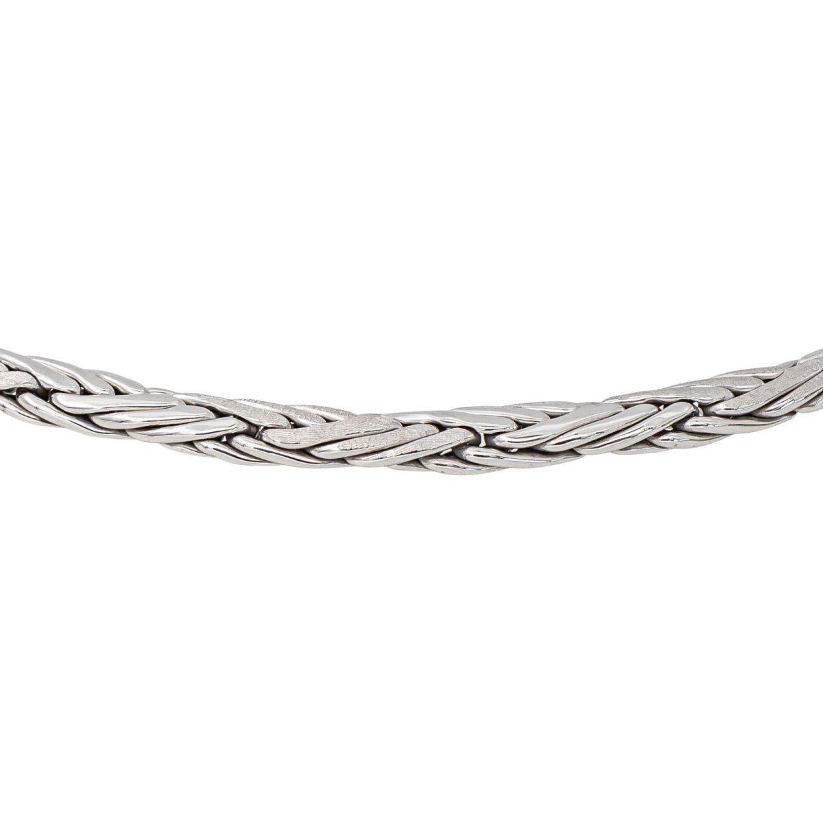 Collier Maille en or blanc - Castafiore
