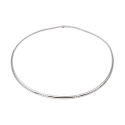 Collier Maille en or blanc - Castafiore