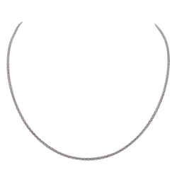 Collier Maille en or blanc - Castafiore