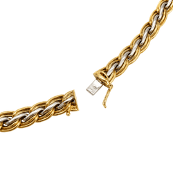 Collier Maille en or blanc et or jaune - Castafiore