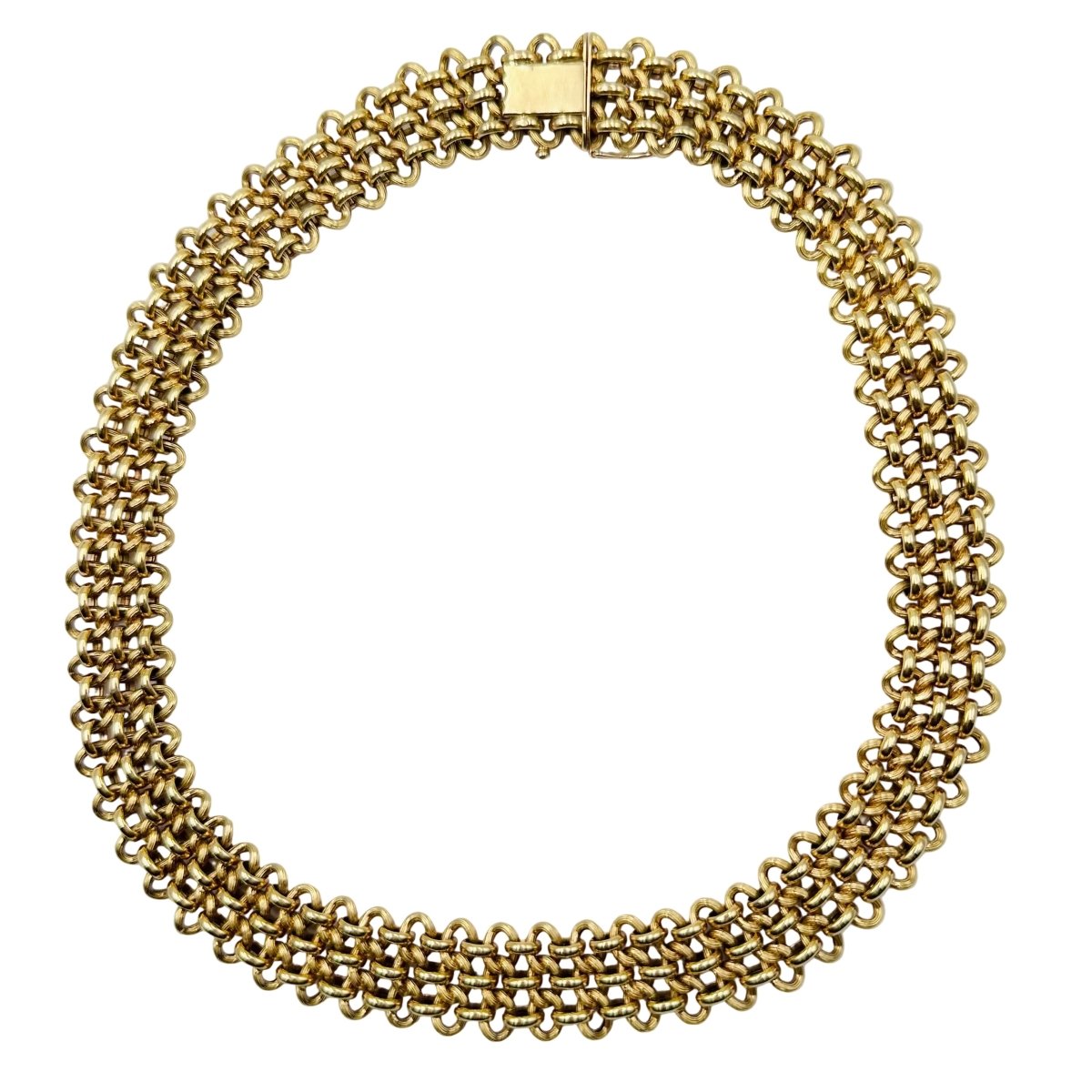 Collier Maille en or jaune - Castafiore