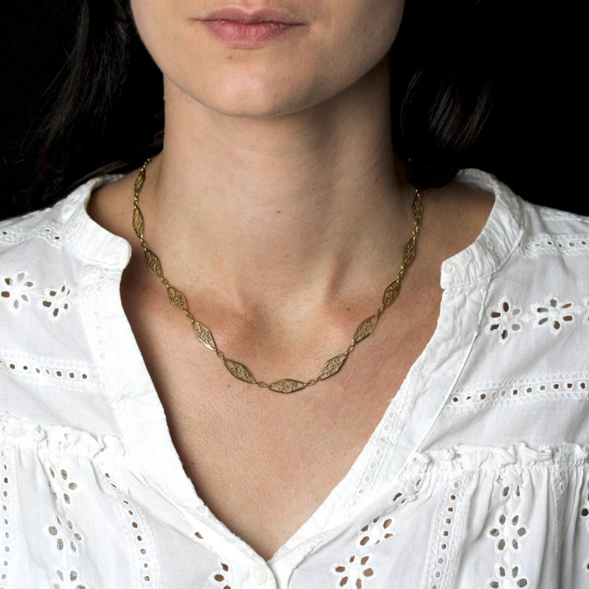 Collier Maille en or jaune - Castafiore