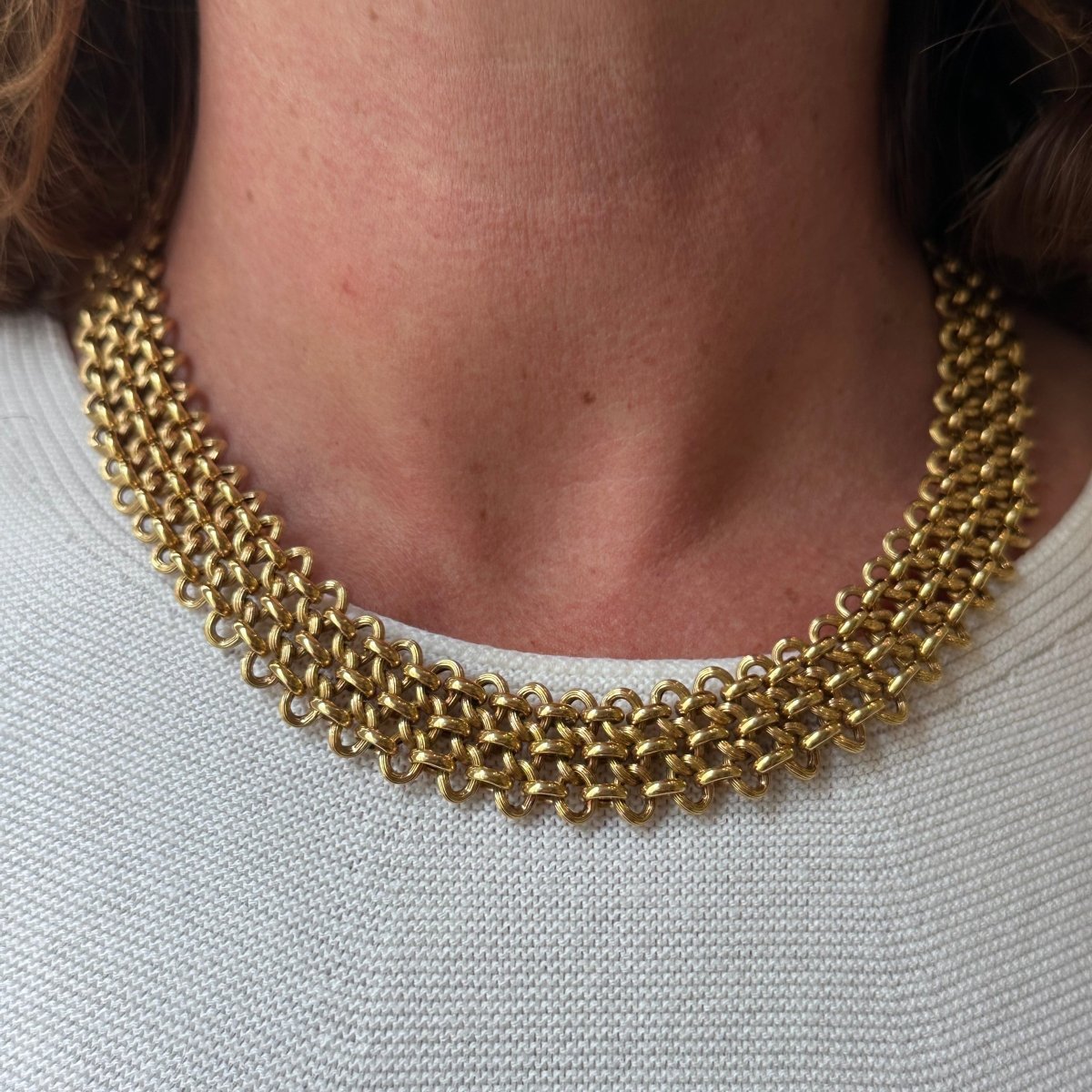 Collier Maille en or jaune - Castafiore