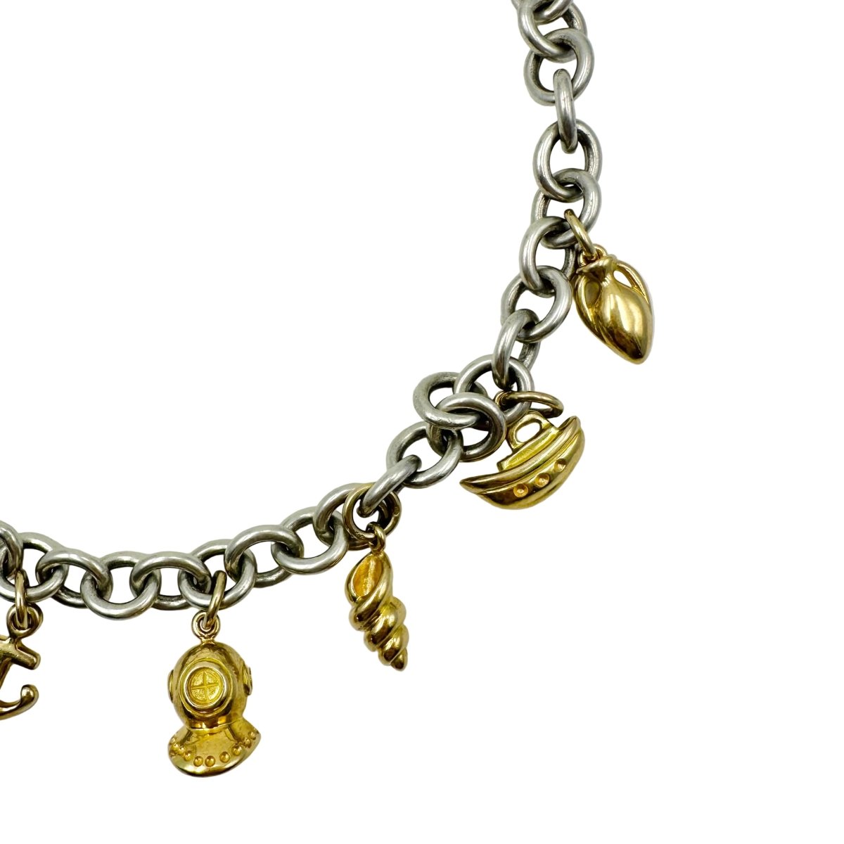 Collier Maille en or jaune et argent - Castafiore