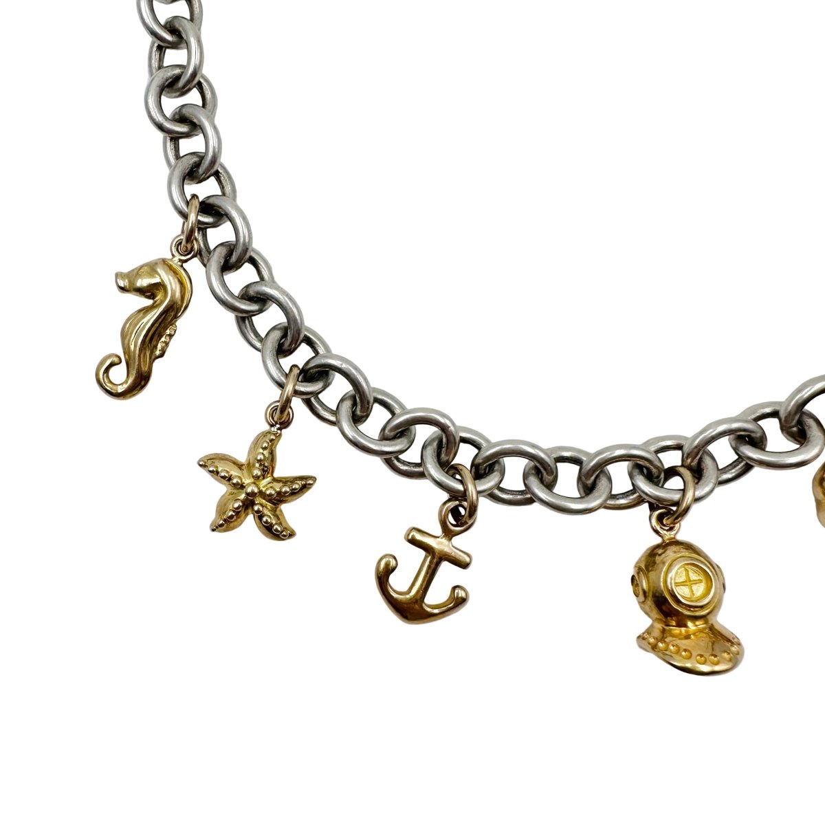 Collier Maille en or jaune et argent - Castafiore