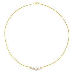 Collier Maille en or jaune et diamants - Castafiore