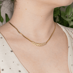 Collier Maille en or jaune et diamants - Castafiore
