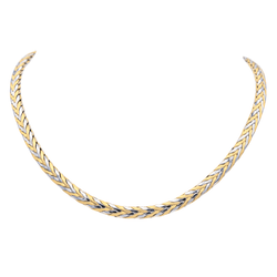 Collier Maille en or jaune et or blanc - Castafiore